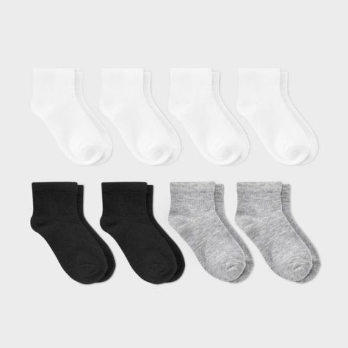 Toddler 8pk Ankle Socks - Dealworthy™