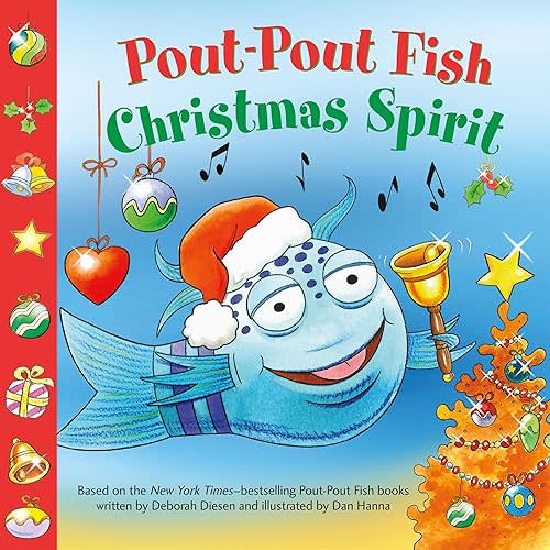 Pout-Pout Fish: Christmas Spirit (A Pout-Pout Fish Paperback Adventure)