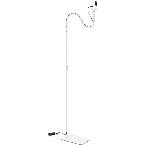 Adjustable 36.1"-83" Baby Monitor Floor Stand with Hidden Cable Management, Compatible with HelloBaby, Nanit Pro & Flex, Infant Optics DXR-8 Pro, Owlet, VTech, Momcozy & Babysense