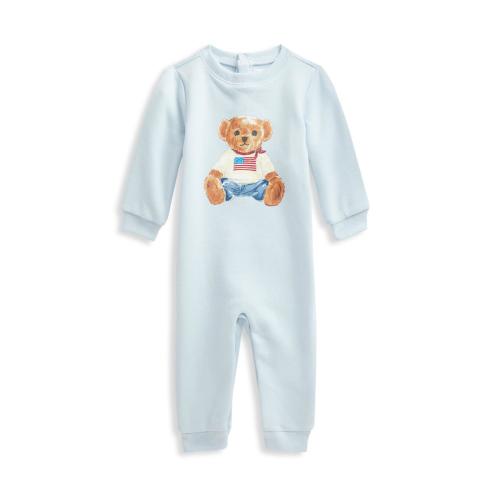Polo Ralph Lauren Baby Boy's Polo Bear Fleece Coveralls | Saks Fifth Avenue