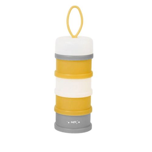 SARO Formula Dispenser: Portable Baby Milk Powder Container & Cereal Storage with Pacifier Holder