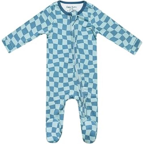 Copper Pearl Zip-up Footie Miles