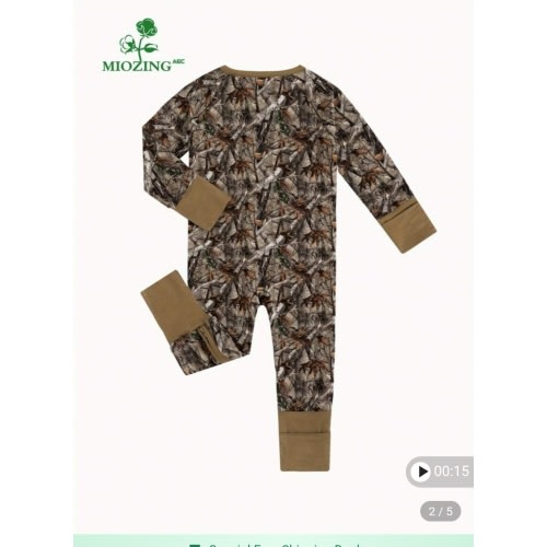 MIOZING Camouflage Print Baby Clothes/ Baby Boys Girls Long Sleeve Zipper Jumpsuit Romper/ Autumn Winter Outfit/ Suitable For Daily Wear Or Photography / Baby Clothes / Baby Clothes Girl / Boy Baby Clothes/ Halloween / Christmas | SHEIN USA
