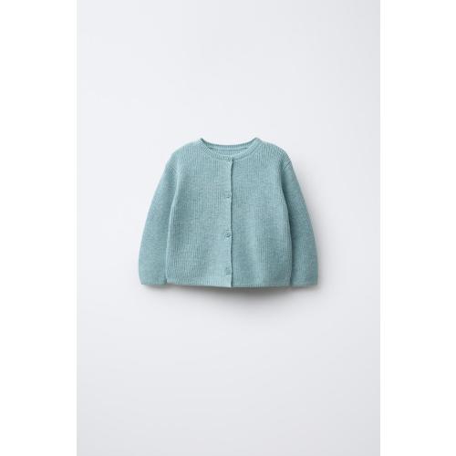 CARDIGAN - Green / Blue | ZARA United States