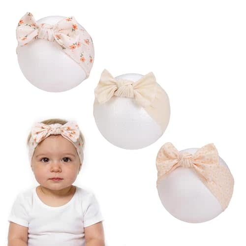 Baby Girl Headbands with Bows Soft Elastics Hairbands Hair Accessories for Newborn Infant Toddler Kids