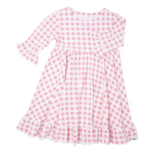 Southern Sweetheart Dress - Pink Gingham