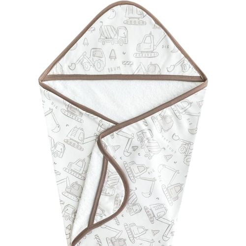 Copper Pearl Premium Knit Hooded Bath Towel Gage