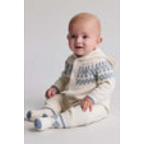 CozyChic Ultra Lite® Baby Fair Isle Onesie | Barefoot Dreams®