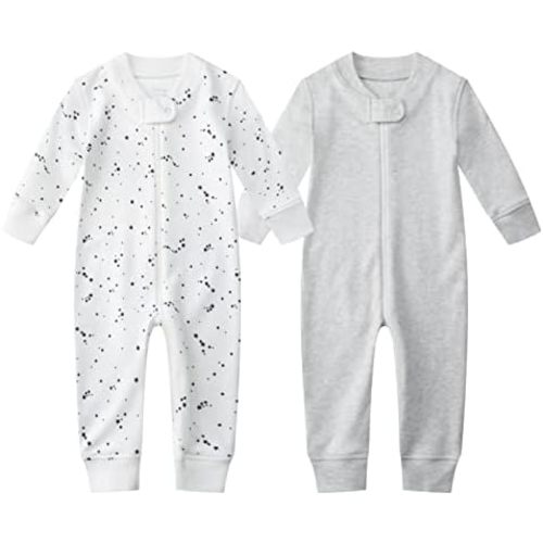 Owlivia Sleep N Play | 3-6 mo | Gray Melange & Blue Star