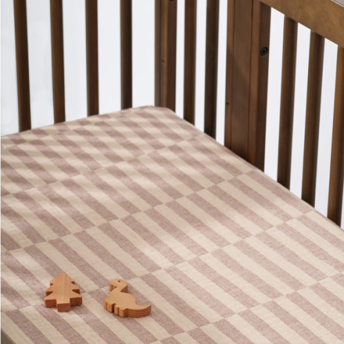 Babyletto Crib Sheet in GOTS Certified Organic Muslin Cotton