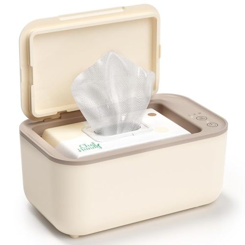 Chefhandy Baby Wipe Warmer & Wet Wipes Dispenser, 3-Mode Temperature Control, Large Capacity, Even Heating, Silent Operation for Babies & Adults, Yellow