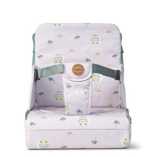 SARO Aloha Portable Booster Seat: Travel High Chair & Diaper Bag - Lightweight Baby Mealtime & Development Booster for On-the-Go Families