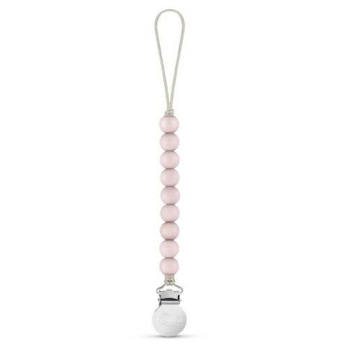 Bleu La La Beaded Pacifier Clip Holder for Baby Boys and Girls - Ballet Slippers, 1 Pack