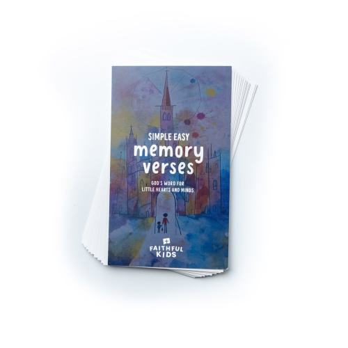 Simple Easy Memory Verse Cards