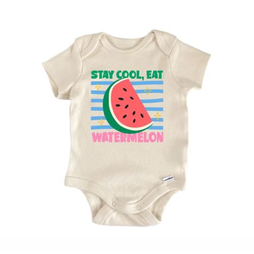 Watermelon Fruit Retro - Baby Onesie® GS1