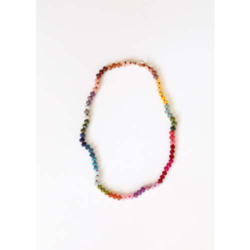Natural Gemstone Necklace + 14k Gold Filled Toggle : Gold Rush – CanyonLeaf