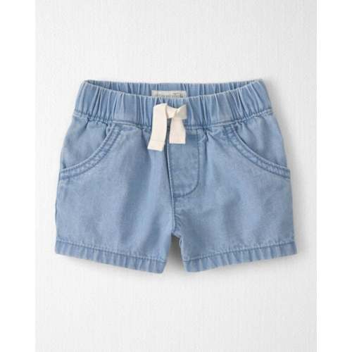 Baby Organic Cotton Chambray Shorts - Little Planet | Carter's
