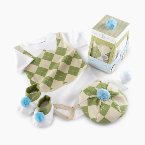 Baby Aspen "Sweet Tee" 3-Piece Golf Layette Gift Set