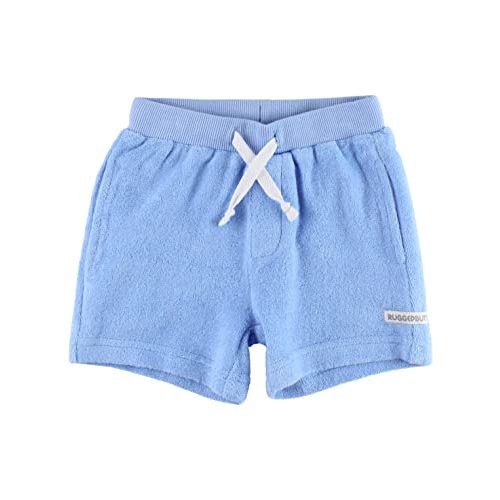 RUGGEDBUTTS® Baby/Toddler Boys Knit Pull-On Jogger Shorts with Drawstring Waistband