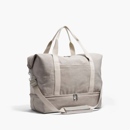 Lo & Sons Catalina Deluxe Weekender Travel Bag - Dove Grey