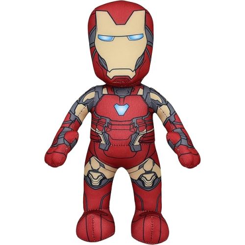 Bleacher Creatures Marvel's Iron Man 10" Plush Figure - A Superhero for Play and Display