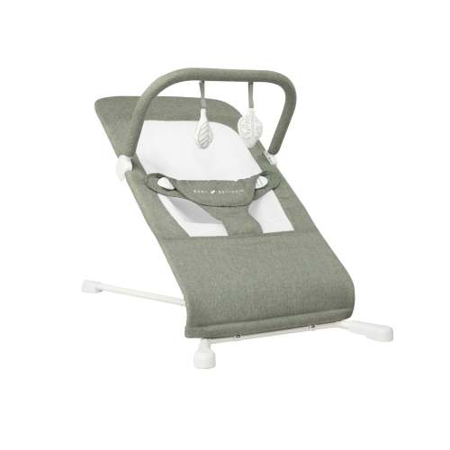 Baby Delight Highland Portable Bouncer - Sage Tweed