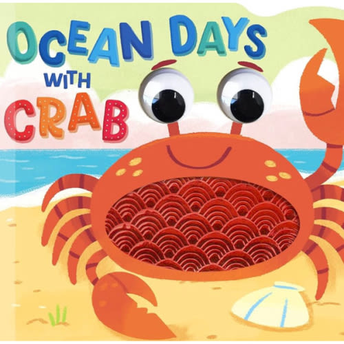 Ocean Days with Crab - Touch and Feel Board Book - Sensory Board Book (Touch & Feel Sensory Board Books for Baby & Toddler Time)