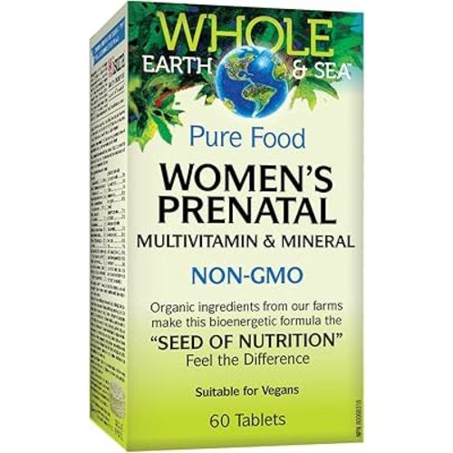 Whole Earth & Sea Women's Prenatal Multivitamin & Mineral, 60
