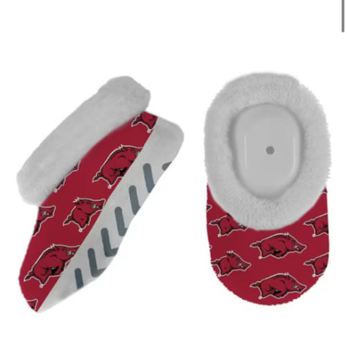 Arkansas Razorbacks Forever Fan Baby Red Bootie Boxed Set - 90293598