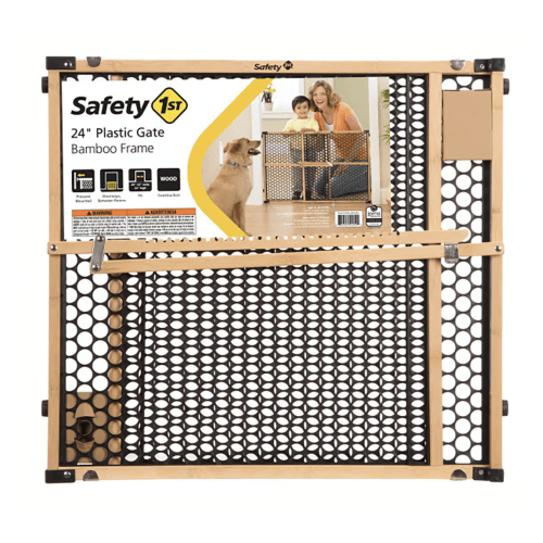 Safety 1st Multicolored 24 in. H X 28-42 in. W Wood Child Safety Gate