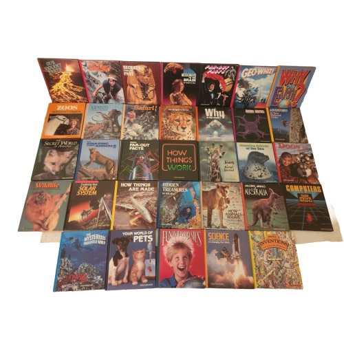 National Geographic Books Young Explorers Set of 34 Hardcover Nonfiction Complet