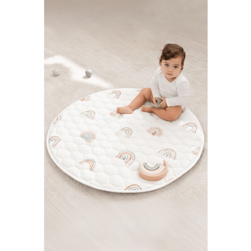 Premium Play Mat with Non-Slip Bottom, Round