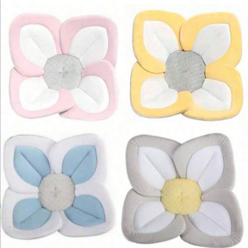 Infant Bath Mat, Baby Shower Flower Printed Non-Slip Bath Pad, Sunflower Decorative Sink Mat | SHEIN USA