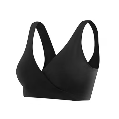 Tejiojio Maternity,Labor,Nursing Clothing Pregnant Women's Plain Color Bra Maternity Nursing Bras Vest Tops