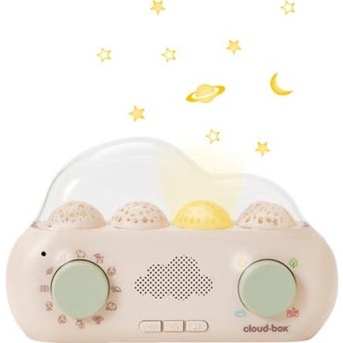 CloudBox - Storytelling Nightlight & Sleep Aid with Soothing Sounds & Light Projections