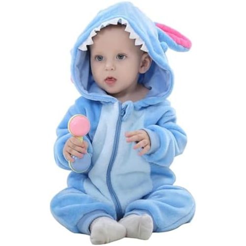 Unisex-Baby Animal Onesie Costume Cartoon Animal Outfit Homewear Baby One-Piece Rompers
