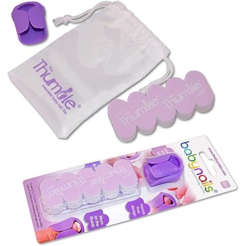 Baby Nails™ - The Wearable Baby Nail File I New Baby Standard Pack - Baby Nail Care Set for Newborn’s