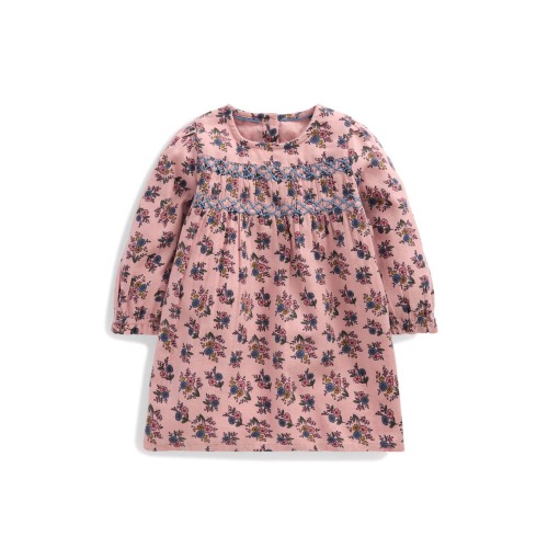 Smocked Cotton Dress