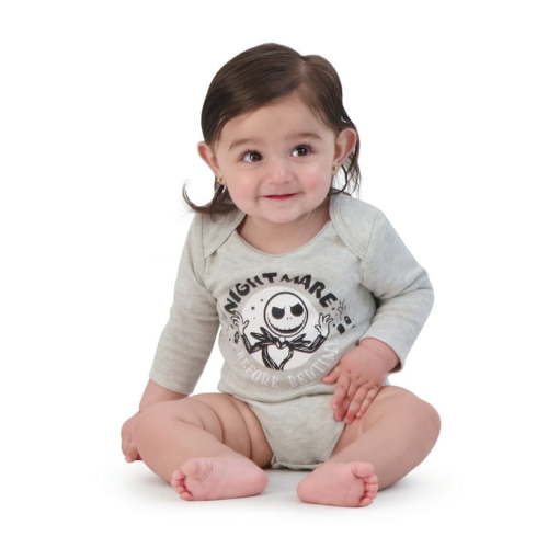 Night Before Christmas Baby Long Sleeve Bodysuit, Sizes Newborn-12M