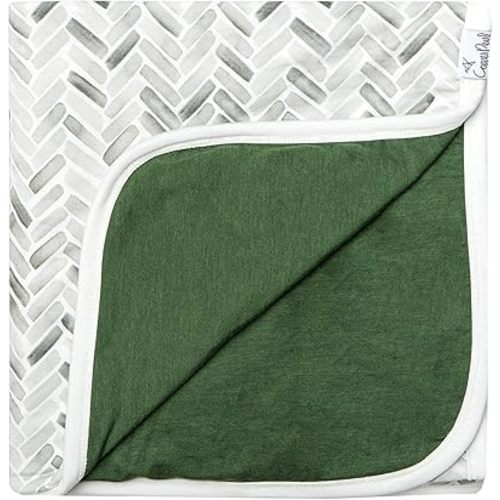 Copper Pearl Jumbo 3-Layer Baby Blanket: Soft Baby Quilts for Boys and Girls | Breathable, Cozy, Toddler Blanket | Baby Quilt for Newborns | 46x46 Premium Polyester/Rayon | Alta