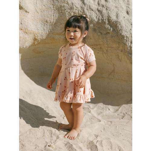 Terry Dress + Bloomer, Cherries