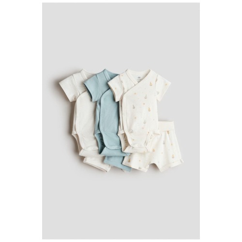 6-piece jersey set, 0-3M