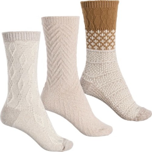 Bearpaw Womens Fair Isle Boot Socks