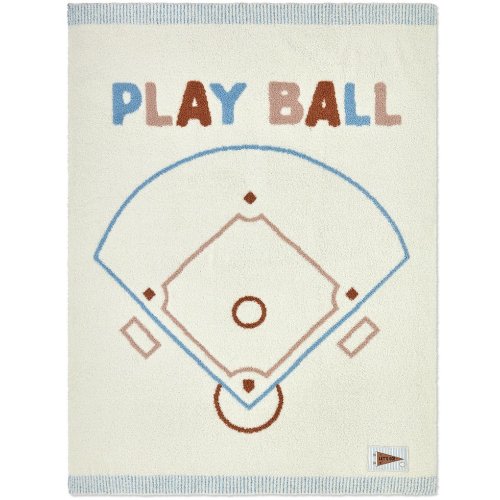 Barefoot Dreams CozyChic® Play Ball Stroller Blanket
