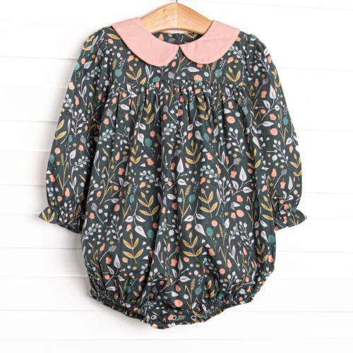 Jana Long Sleeve Bubble, Sage Floral – Stitchy Fish