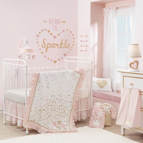 Confetti 4 Piece Crib Bedding Set