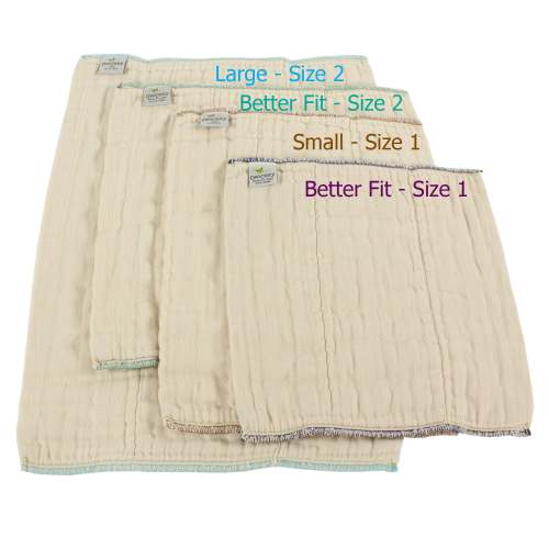 OsoCozy Organic Prefold Cloth Diapers | ClothDiaper.com