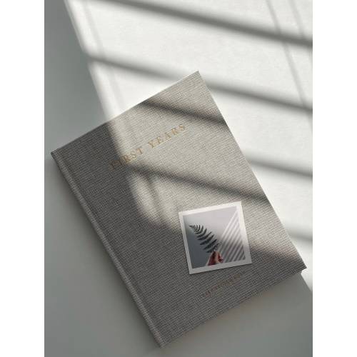 Minimalist Baby Record Book Classic Baby Journal Timeless Baby Record Book Pregnancy Journal Minimal Neutral Baby Book