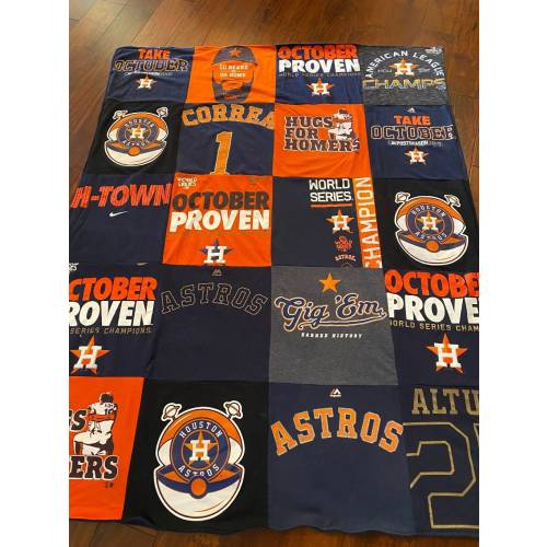 Custom T-shirt Quilt, T-shirt blanket