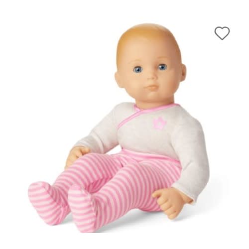 Bitty Baby® Doll #3 with blonde hair in Pretty Pink